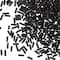 Dazzle-It!™ Opaque Czech Glass Bugle Beads, Jet Black